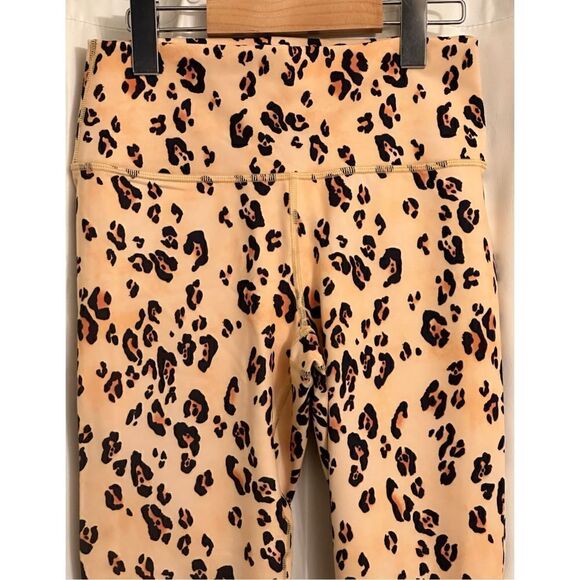 Fabletics- Small PowerHold, High-Waisted 7/8 Legging -  Desert Leopard - Picture 4 of 16